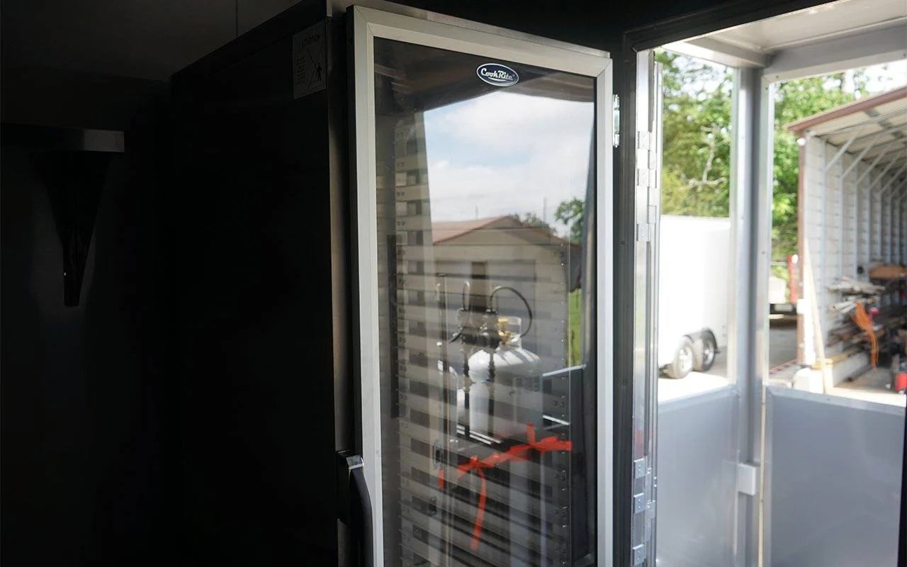 651-8.5-x-24-charcoal-gray-bbq-vending-porch-style-concession-trailer-15.webp 8.5' x 24' Charcoal Gray BBQ Vending Porch Style Concession Trailer