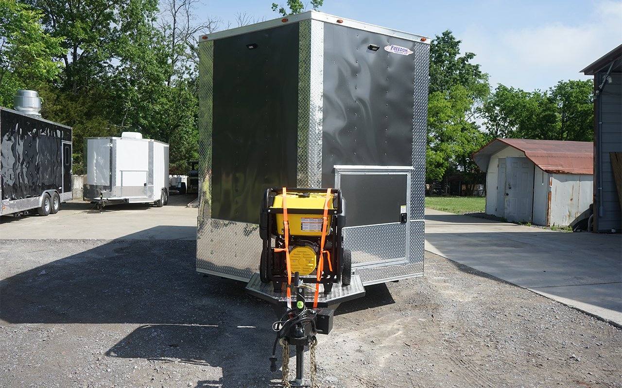 651-8.5-x-24-charcoal-gray-bbq-vending-porch-style-concession-trailer-4.jpg 8.5' x 24' Charcoal Gray BBQ Vending Porch Style Concession Trailer