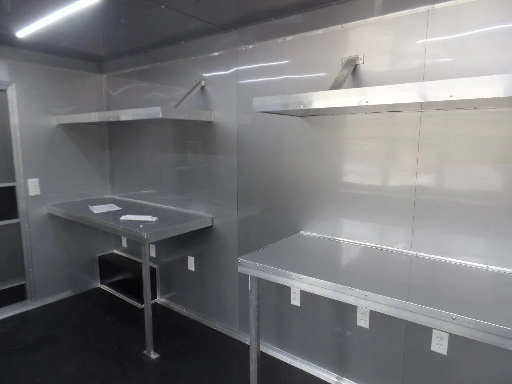 652-8.5-x-24-charcoal-grey-concession-bbq-porch-food-trailer-13.webp 8.5' x 24' Charcoal Grey Concession BBQ Porch Food Trailer
