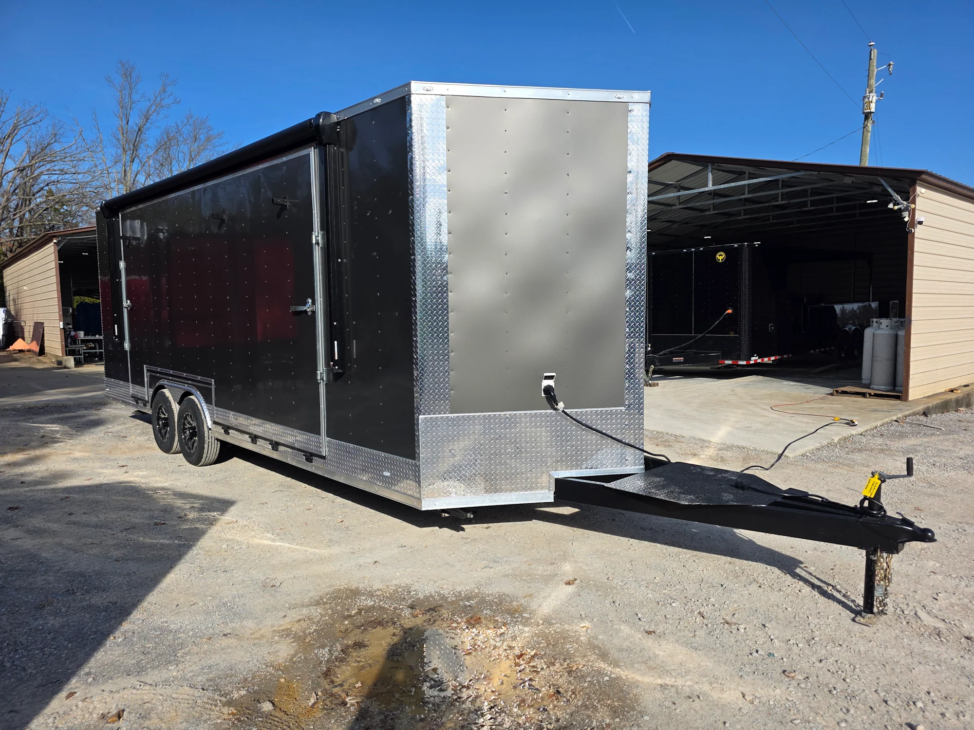 653-8.5-x-24-charcoal-grey-custom-stage-trailer-20.webp 8.5' X 24' Charcoal Grey Custom Stage Trailer
