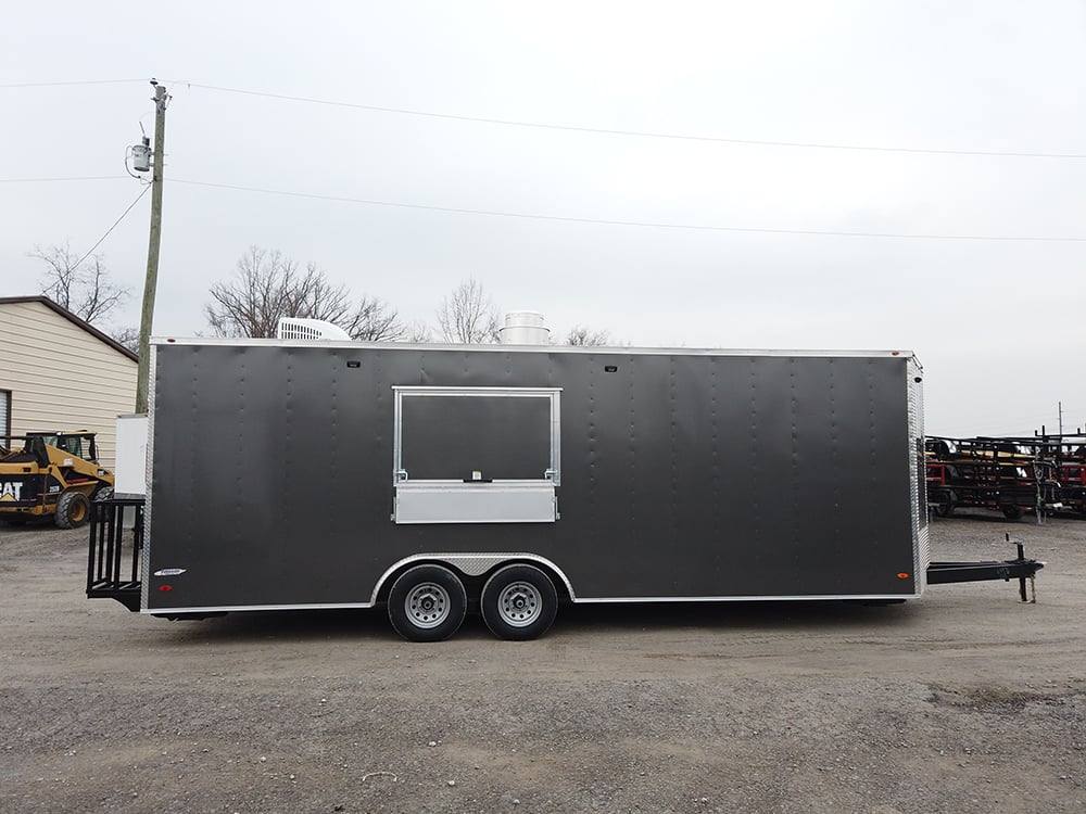 654-8.5-x-24-charcoal-grey-food-vending-concession-trailer-19.jpg 8.5' x 24' Charcoal Grey Food Vending Concession Trailer