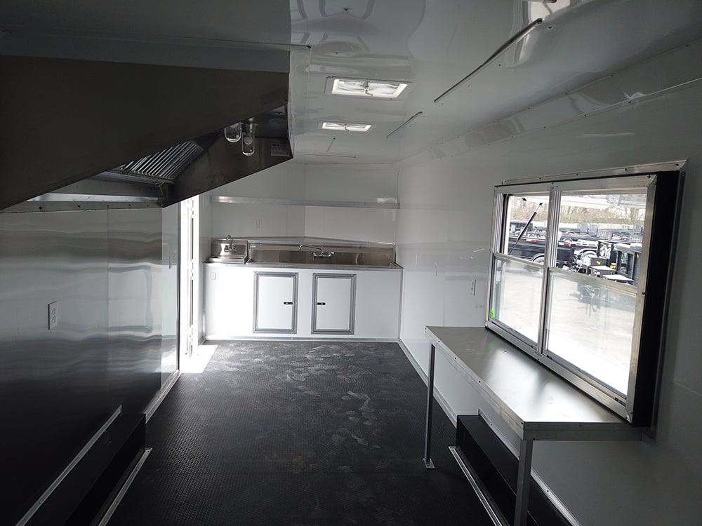 654-8.5-x-24-charcoal-grey-food-vending-concession-trailer-2.jpg 8.5' x 24' Charcoal Grey Food Vending Concession Trailer