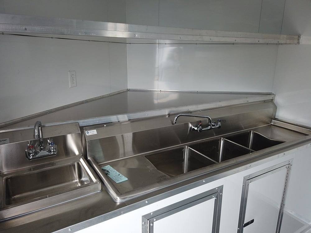 654-8.5-x-24-charcoal-grey-food-vending-concession-trailer-8.jpg 8.5' x 24' Charcoal Grey Food Vending Concession Trailer