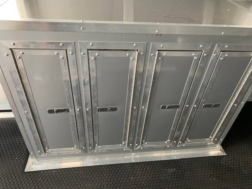 656-8.5-x-24-cobalt-blue-bbq-porch-concession-food-trailer-15.jpg 8.5' x 24' Cobalt Blue BBQ Porch Concession Food Trailer