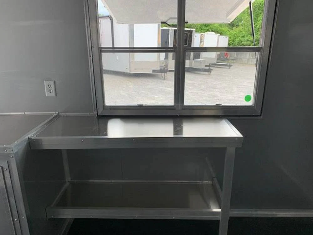 656-8.5-x-24-cobalt-blue-bbq-porch-concession-food-trailer-16.webp 8.5' x 24' Cobalt Blue BBQ Porch Concession Food Trailer