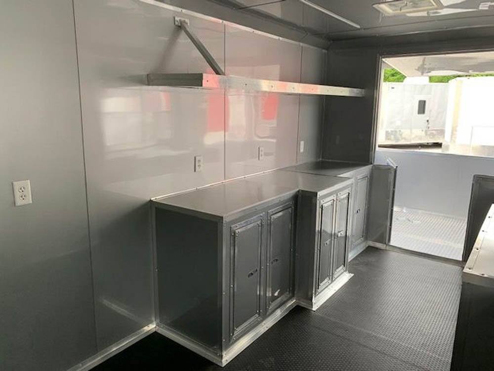 656-8.5-x-24-cobalt-blue-bbq-porch-concession-food-trailer-20.jpg 8.5' x 24' Cobalt Blue BBQ Porch Concession Food Trailer