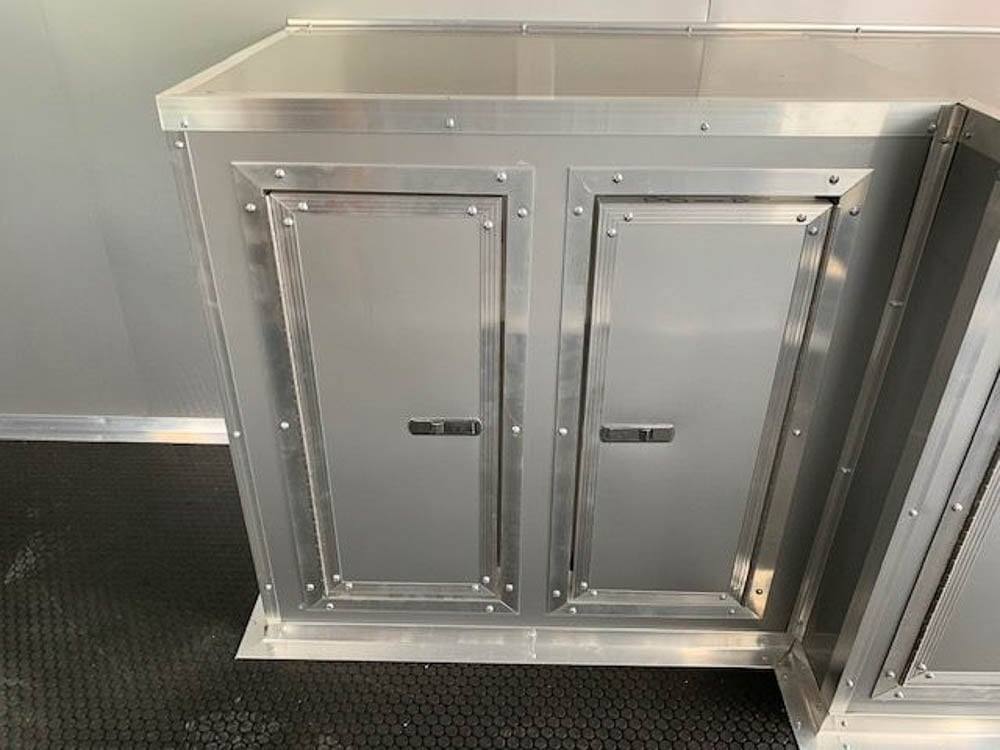 656-8.5-x-24-cobalt-blue-bbq-porch-concession-food-trailer-21.jpg 8.5' x 24' Cobalt Blue BBQ Porch Concession Food Trailer