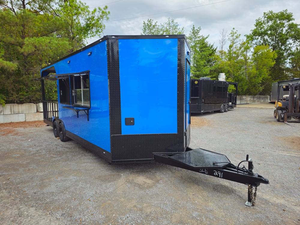 658-8.5-x-24-cobalt-blue-concession-trailer-food-event-catering-10.jpg 8.5' X 24' Cobalt Blue Concession Trailer Food Event Catering