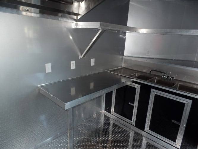 660-8.5-x-24-concession-bbq-food-trailer-black-event-catering-11.jpg 8.5' x 24' Concession BBQ Food Trailer Black Event Catering