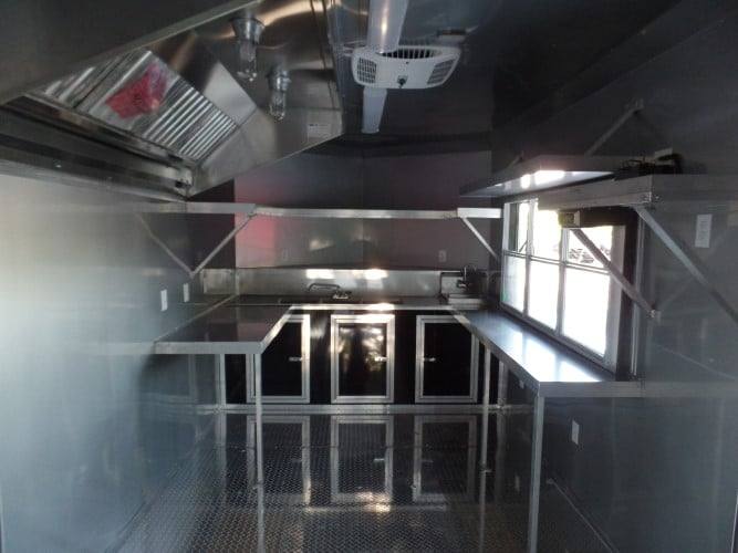 660-8.5-x-24-concession-bbq-food-trailer-black-event-catering-15.jpg 8.5' x 24' Concession BBQ Food Trailer Black Event Catering