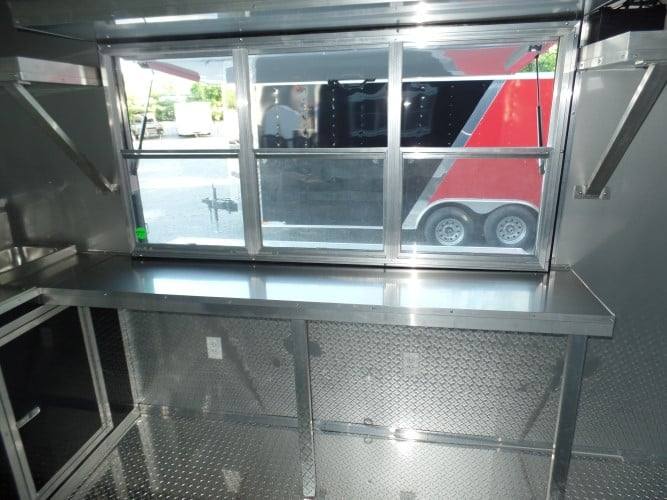 660-8.5-x-24-concession-bbq-food-trailer-black-event-catering-31.jpg 8.5' x 24' Concession BBQ Food Trailer Black Event Catering