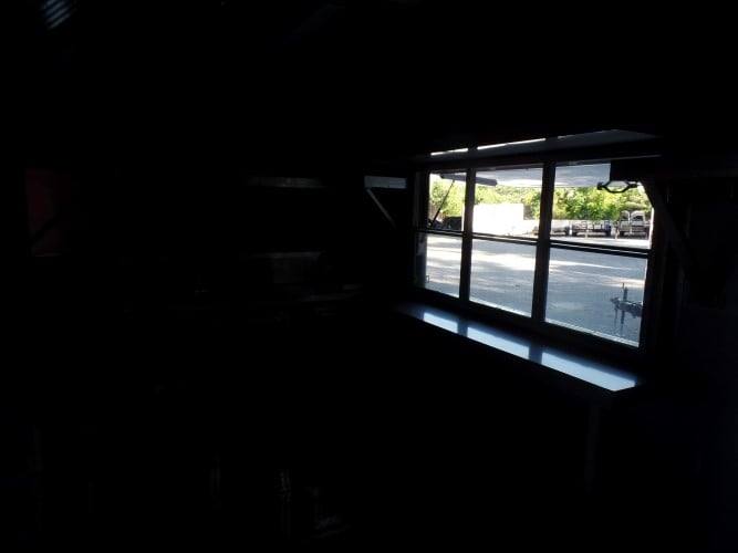660-8.5-x-24-concession-bbq-food-trailer-black-event-catering-4.jpg 8.5' x 24' Concession BBQ Food Trailer Black Event Catering