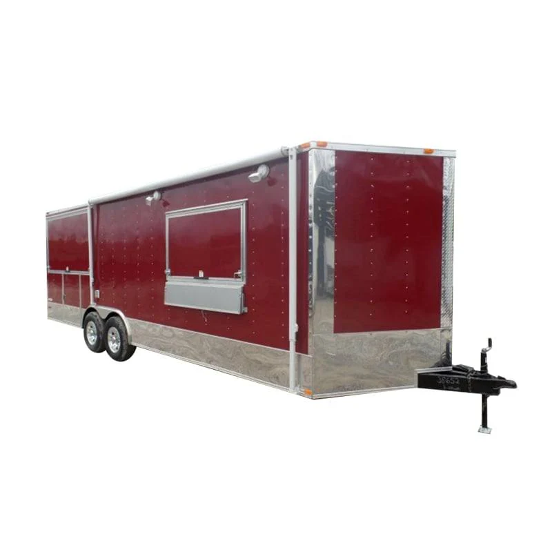 8.5' x 24' Concession BBQ Food Trailer Brandy Wine Catering