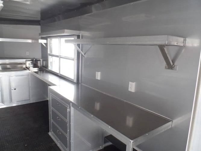 8.5' x 24' Concession BBQ Food Trailer Brandy Wine Catering