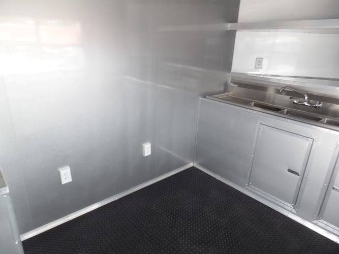 8.5' x 24' Concession BBQ Food Trailer Brandy Wine Catering