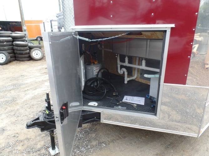 8.5' x 24' Concession BBQ Food Trailer Brandy Wine Catering
