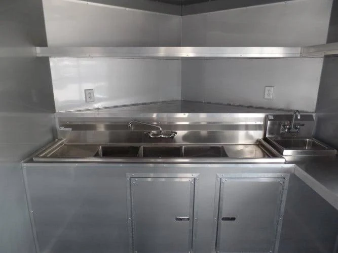 8.5' x 24' Concession BBQ Food Trailer Brandy Wine Catering