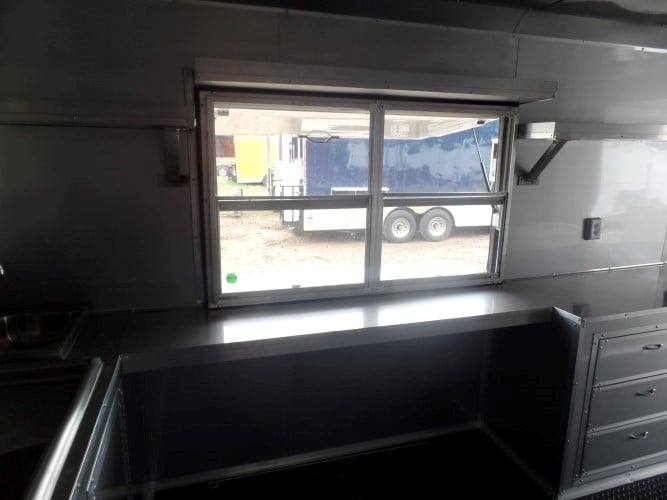 8.5' x 24' Concession BBQ Food Trailer Brandy Wine Catering