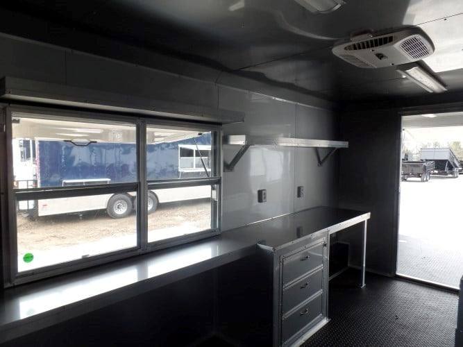 8.5' x 24' Concession BBQ Food Trailer Brandy Wine Catering