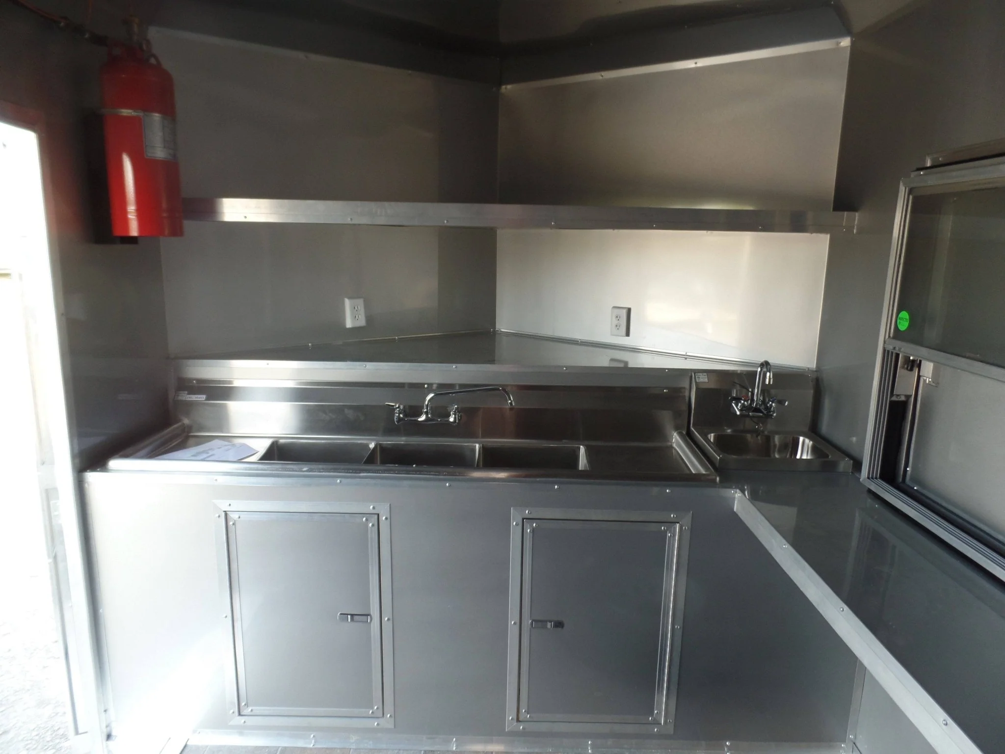 662-8.5-x-24-concession-bbq-food-trailer-charcoal-gray-event-catering-23.webp 8.5' x 24' Concession BBQ Food Trailer Charcoal Gray Event Catering