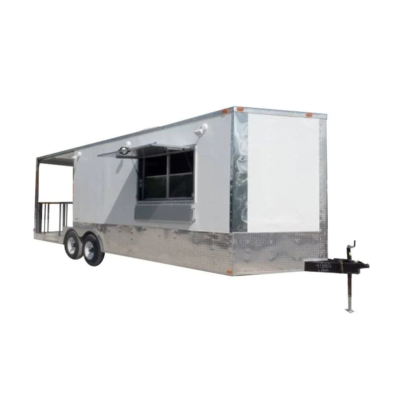 8.5' x 24' Concession BBQ Food Trailer Event Catering