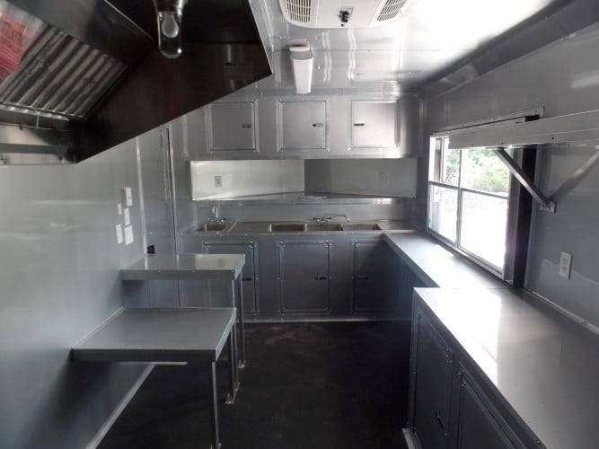 8.5' x 24' Concession BBQ Food Trailer Event Catering