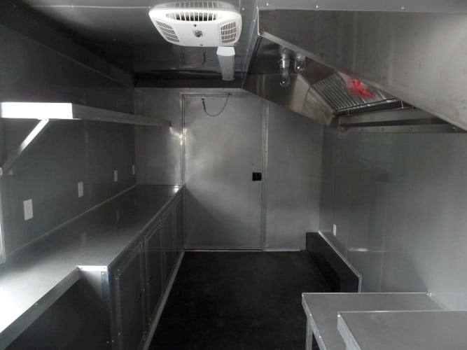 8.5' x 24' Concession BBQ Food Trailer Event Catering