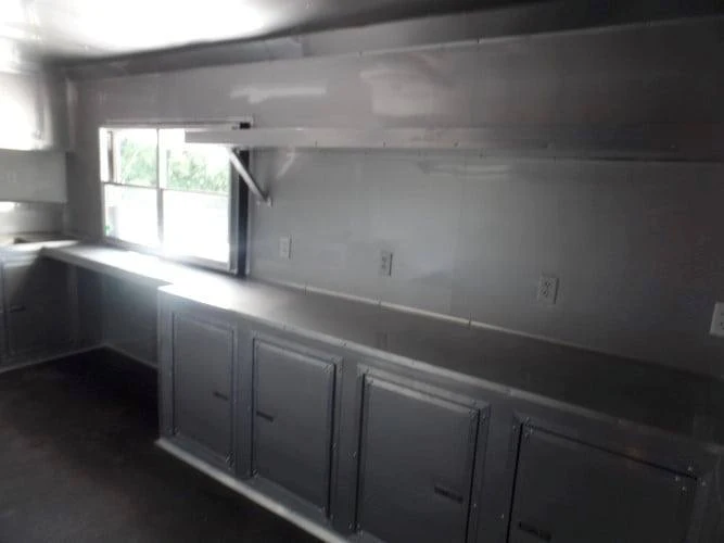 8.5' x 24' Concession BBQ Food Trailer Event Catering