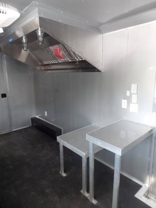 8.5' x 24' Concession BBQ Food Trailer Event Catering