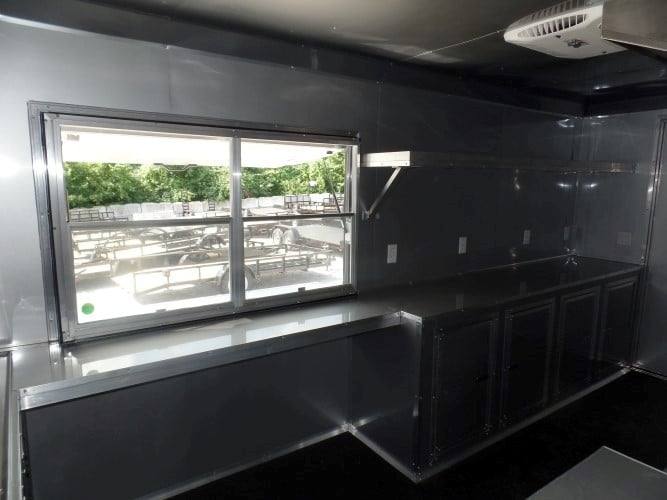 8.5' x 24' Concession BBQ Food Trailer Event Catering