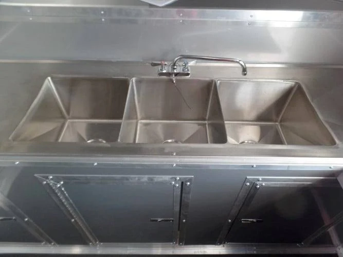 8.5' x 24' Concession BBQ Food Trailer Event Catering
