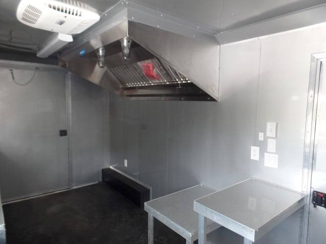 8.5' x 24' Concession BBQ Food Trailer Event Catering