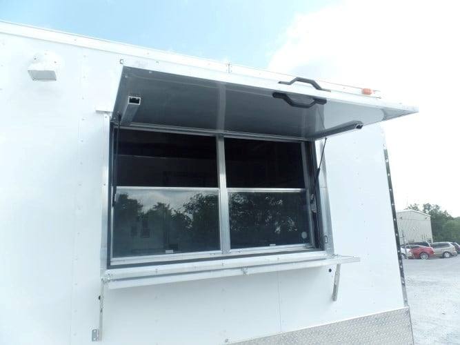8.5' x 24' Concession BBQ Food Trailer Event Catering