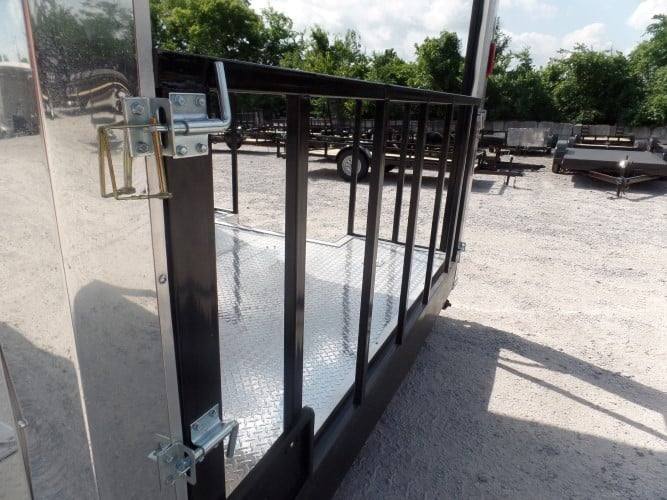 8.5' x 24' Concession BBQ Food Trailer Event Catering