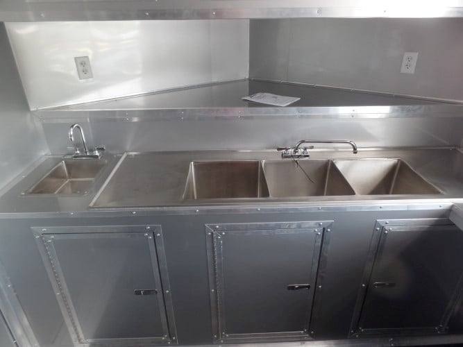 8.5' x 24' Concession BBQ Food Trailer Event Catering