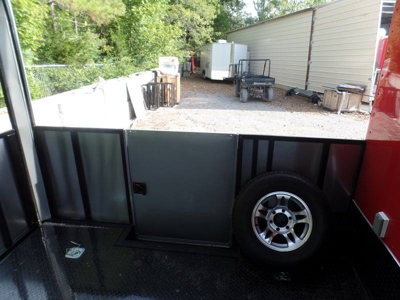665-8.5-x-24-concession-bbq-food-trailer-red-event-catering-12.jpg 8.5' x 24' Concession BBQ Food Trailer Red Event Catering