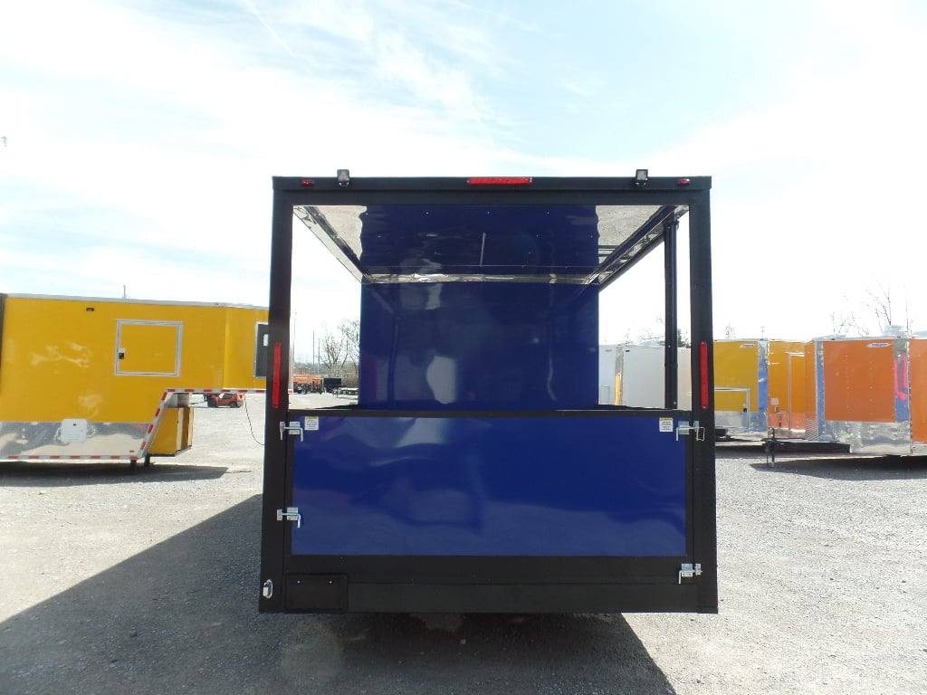 666-8.5-x-24-concession-cobalt-blue-event-food-trailer-3.jpg 8.5' x 24' Concession Cobalt Blue Event Food Trailer