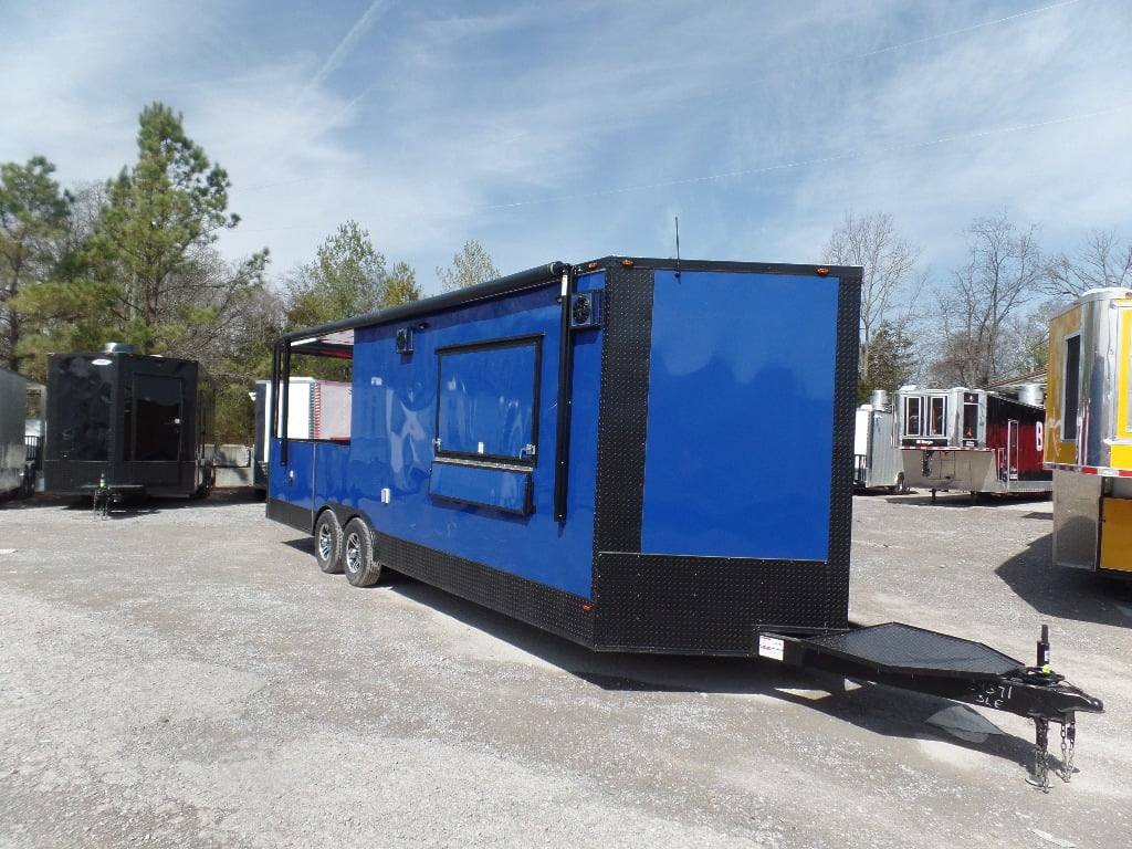 666-8.5-x-24-concession-cobalt-blue-event-food-trailer-8.jpg 8.5' x 24' Concession Cobalt Blue Event Food Trailer
