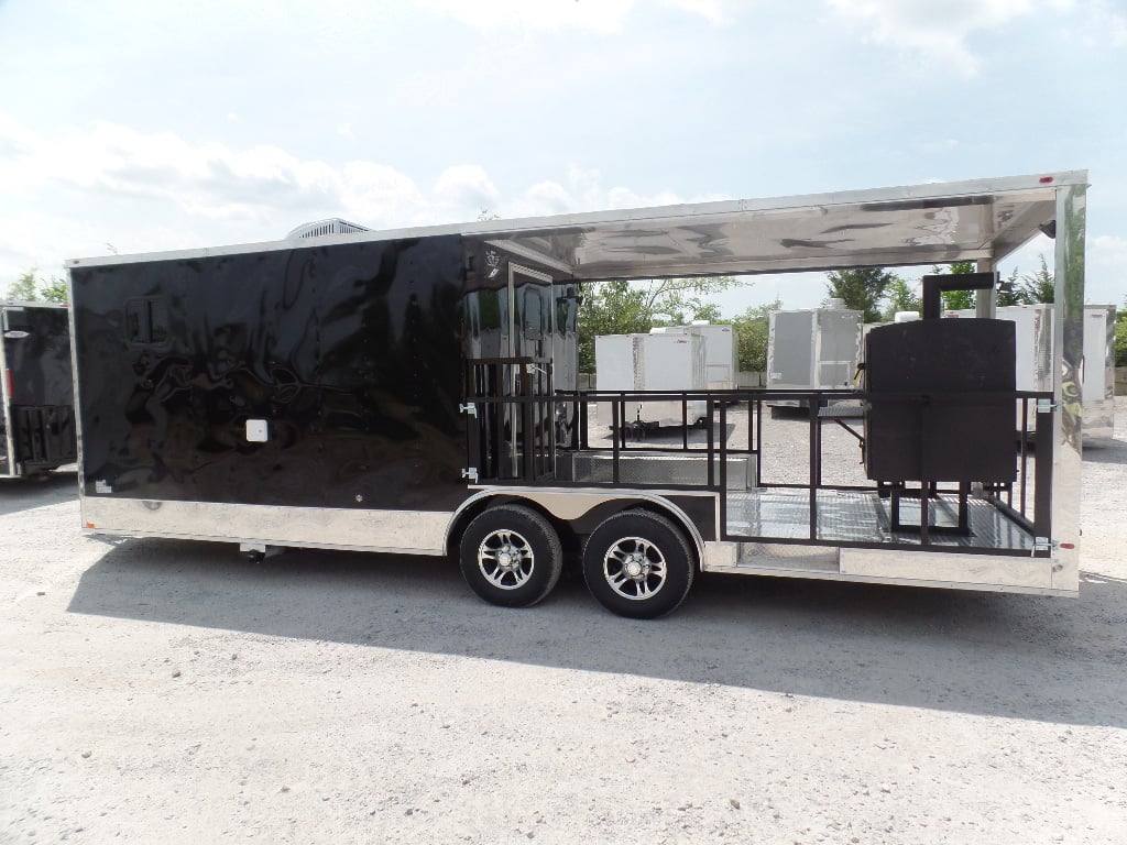 668-8.5-x-24-concession-food-black-porch-style-trailer-10.jpg 8.5' x 24' Concession Food Black Porch Style Trailer