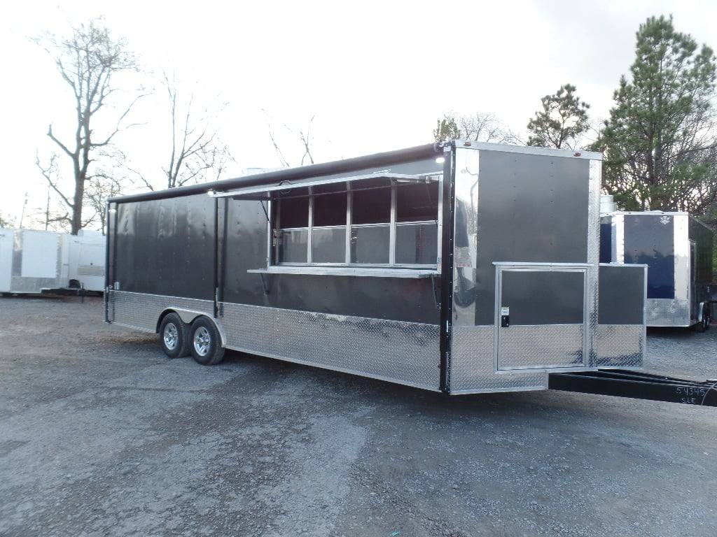669-8.5-x-24-concession-food-catering-trailer-with-appliances-1.jpg 8.5' x 24' Concession Food Catering Trailer With Appliances