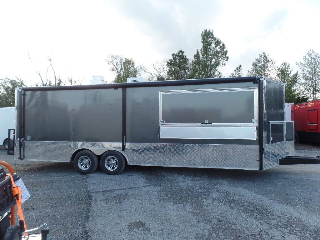 669-8.5-x-24-concession-food-catering-trailer-with-appliances-4.jpg 8.5' x 24' Concession Food Catering Trailer With Appliances