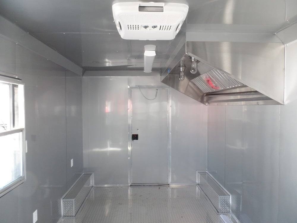 674-8.5-x-24-concession-food-trailer-black-bbq-event-12.jpg 8.5' x 24' Concession Food Trailer Black BBQ Event