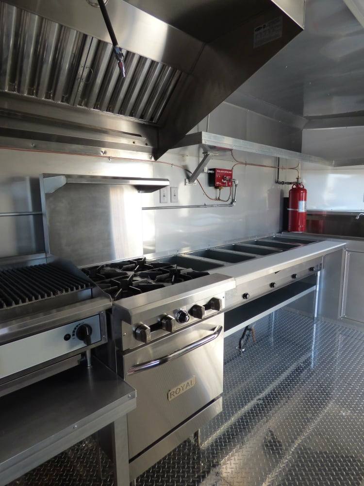 675-8.5-x-24-concession-food-trailer-black-event-catering-26.jpg 8.5' x 24' Concession Food Trailer Black Event Catering