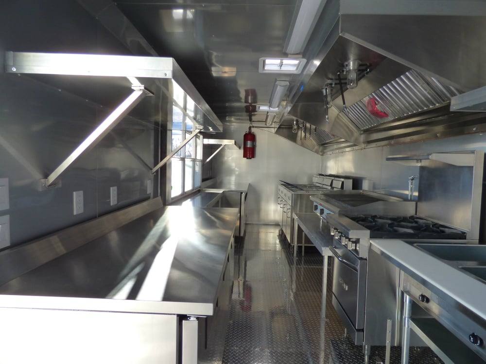 675-8.5-x-24-concession-food-trailer-black-event-catering-9.jpg 8.5' x 24' Concession Food Trailer Black Event Catering
