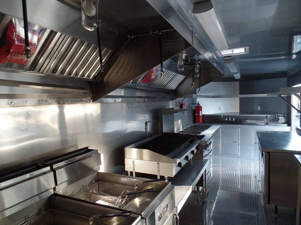 676-8.5-x-24-concession-food-trailer-black-with-appliances-4.jpg 8.5' x 24' Concession Food Trailer Black With Appliances