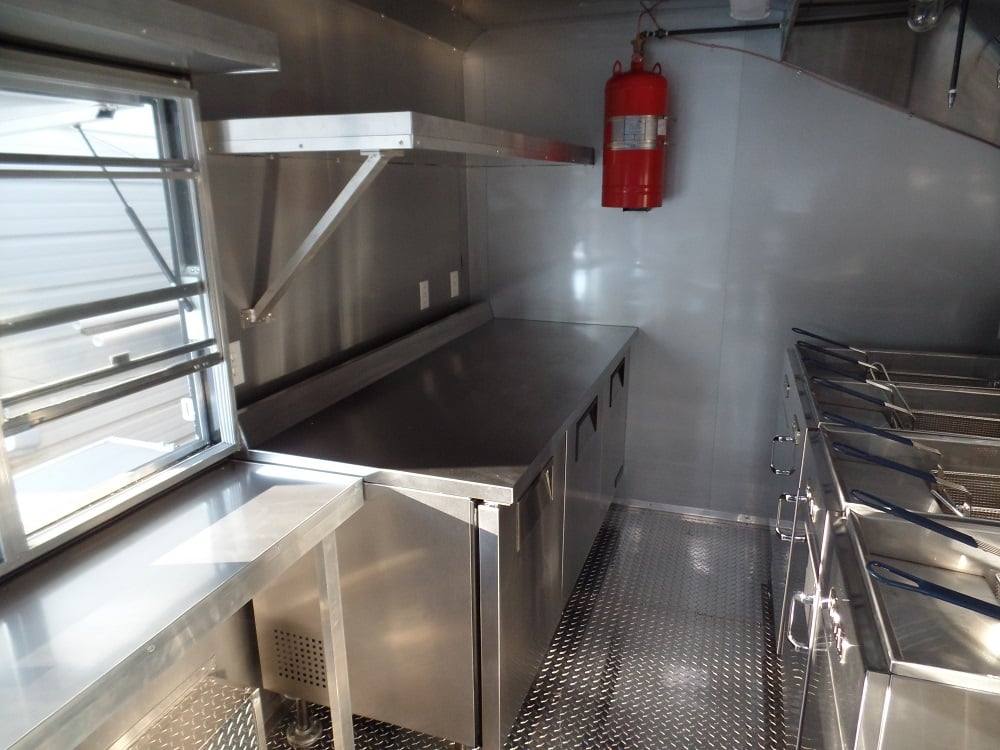 676-8.5-x-24-concession-food-trailer-black-with-appliances-5.jpg 8.5' x 24' Concession Food Trailer Black With Appliances