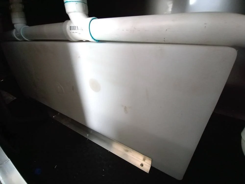 8.5' x 14' White Flat Nose Concession Trailer