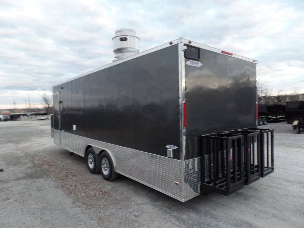 680-8.5-x-24-concession-food-trailer-charcoal-grey-13.jpg 8.5' x 24' Concession Food Trailer Charcoal Grey