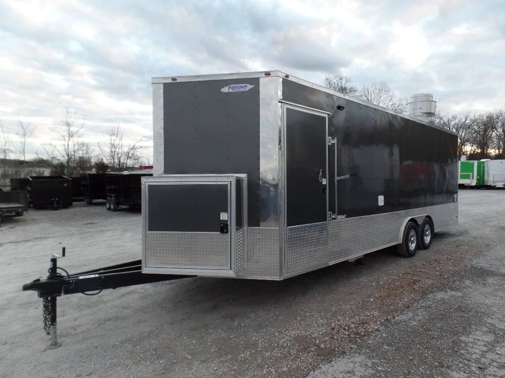 680-8.5-x-24-concession-food-trailer-charcoal-grey-15.jpg 8.5' x 24' Concession Food Trailer Charcoal Grey
