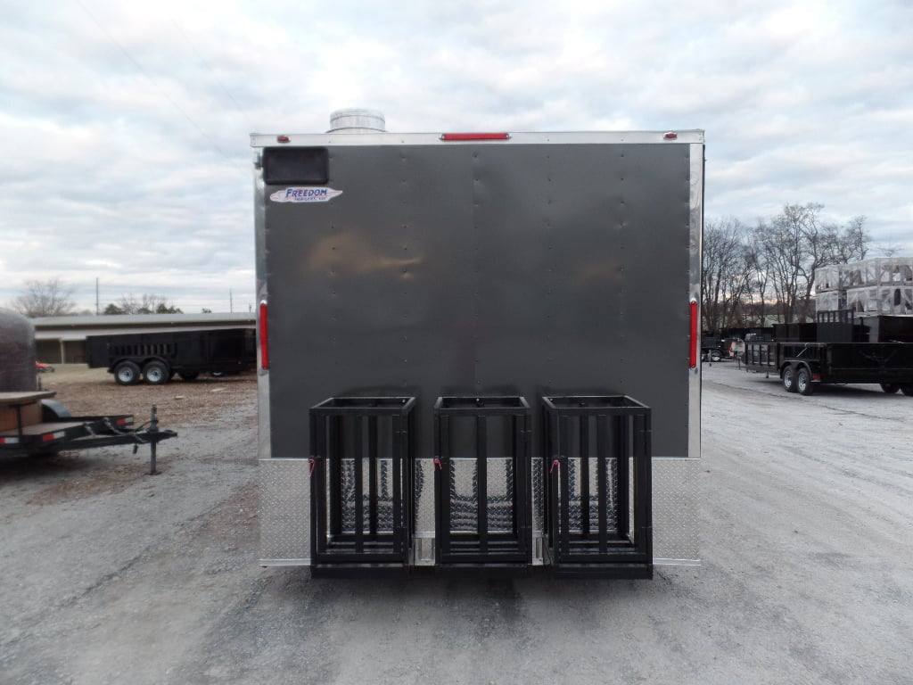 680-8.5-x-24-concession-food-trailer-charcoal-grey-2.jpg 8.5' x 24' Concession Food Trailer Charcoal Grey